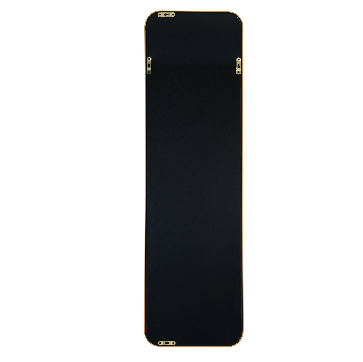 Gold 47 x 14IN Door mirror.