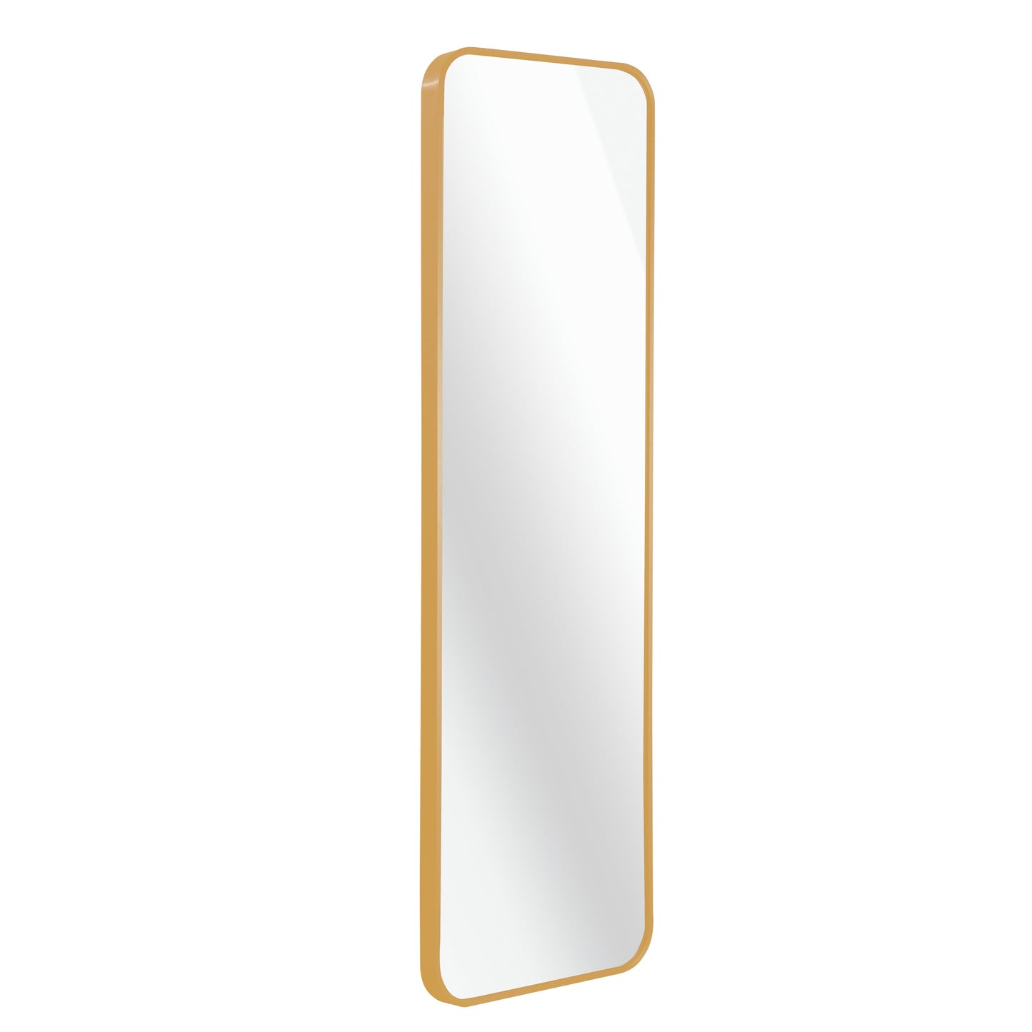 Gold 47 x 14IN Door mirror.