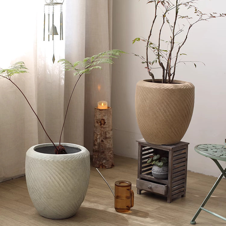 Comtemporary Swirl Planter